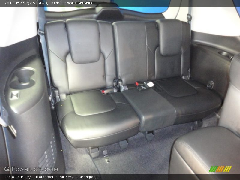 Dark Currant / Graphite 2011 Infiniti QX 56 4WD