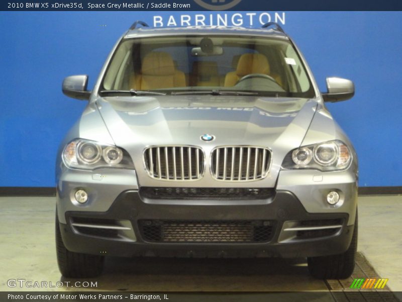 Space Grey Metallic / Saddle Brown 2010 BMW X5 xDrive35d