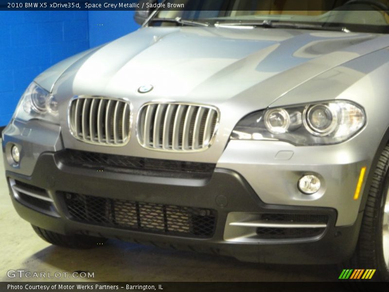 Space Grey Metallic / Saddle Brown 2010 BMW X5 xDrive35d