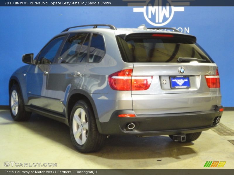 Space Grey Metallic / Saddle Brown 2010 BMW X5 xDrive35d