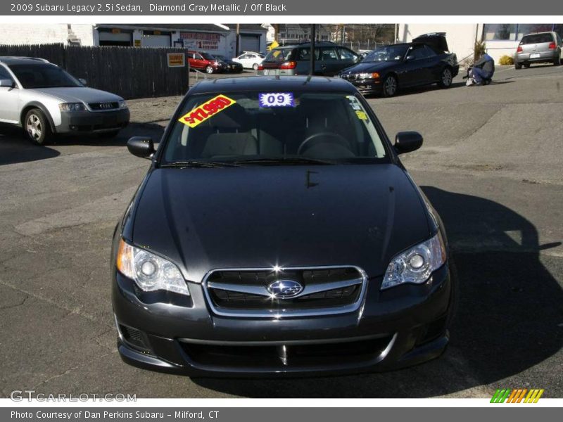 Diamond Gray Metallic / Off Black 2009 Subaru Legacy 2.5i Sedan