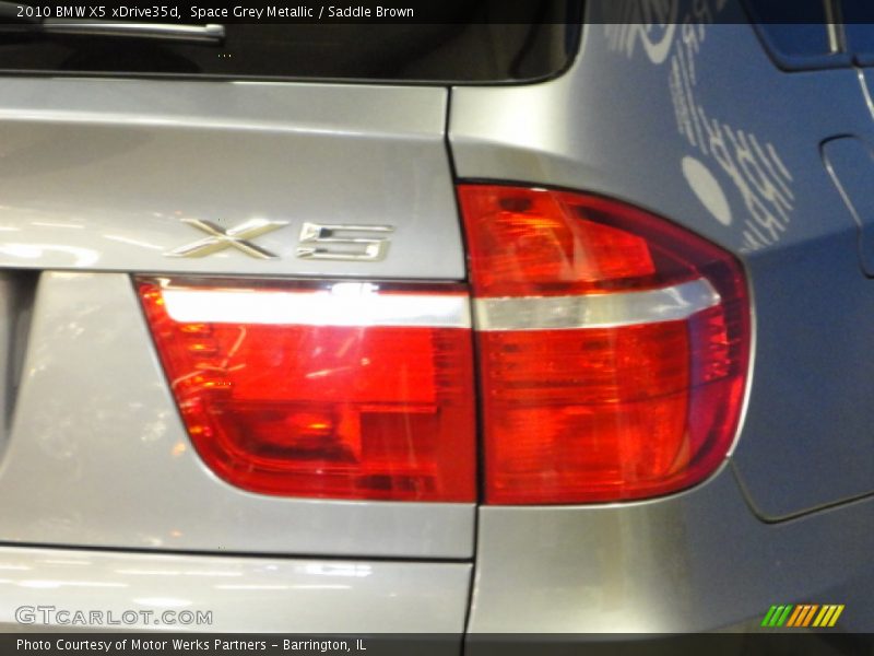 Space Grey Metallic / Saddle Brown 2010 BMW X5 xDrive35d
