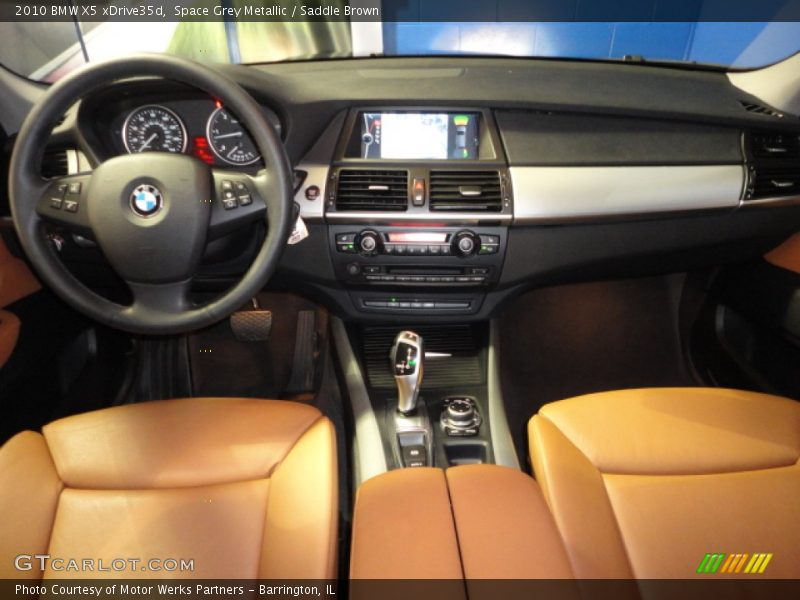 Space Grey Metallic / Saddle Brown 2010 BMW X5 xDrive35d
