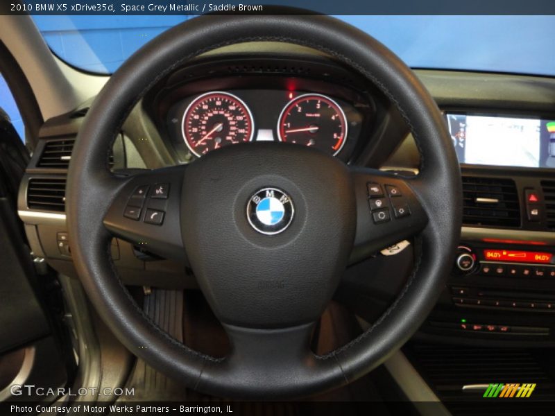 Space Grey Metallic / Saddle Brown 2010 BMW X5 xDrive35d