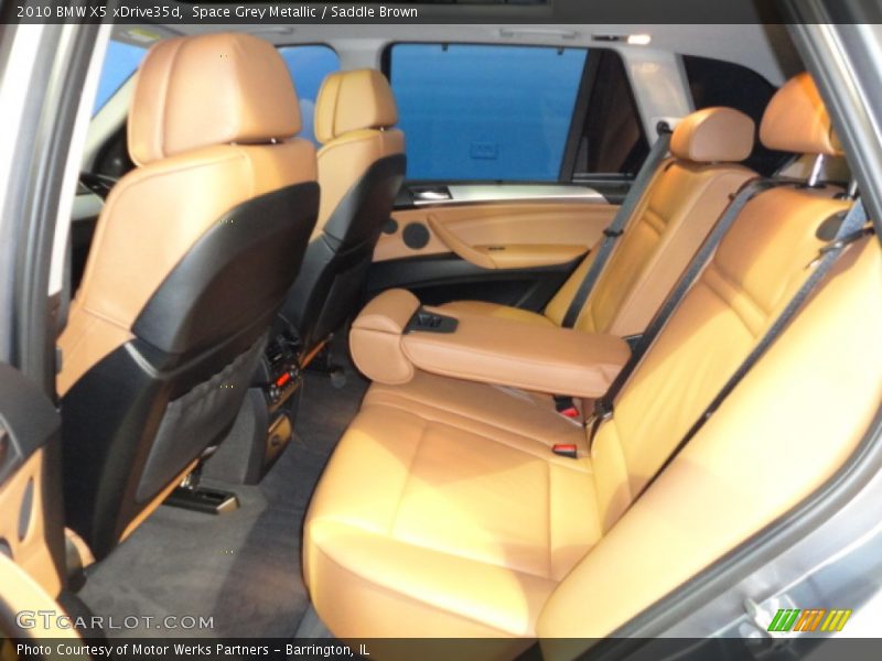 Space Grey Metallic / Saddle Brown 2010 BMW X5 xDrive35d