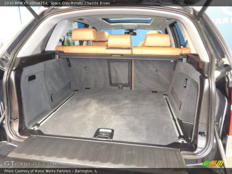 Space Grey Metallic / Saddle Brown 2010 BMW X5 xDrive35d