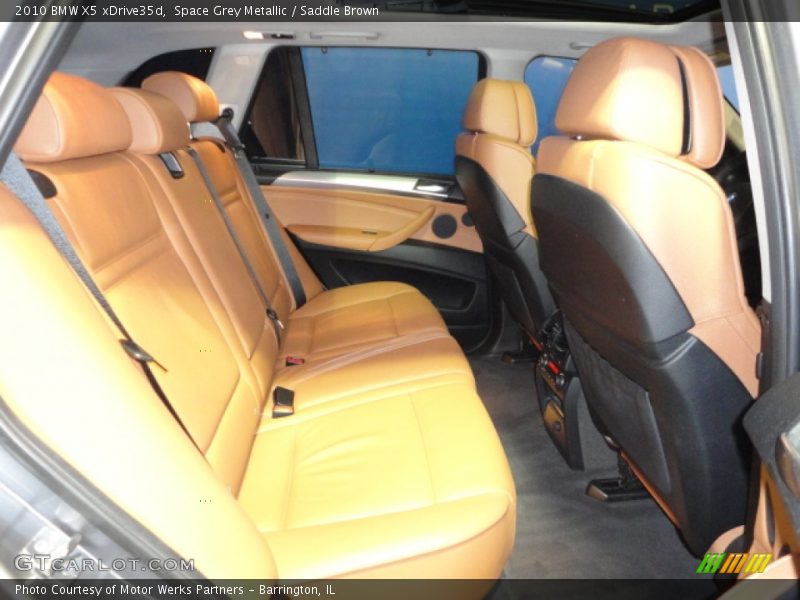 Space Grey Metallic / Saddle Brown 2010 BMW X5 xDrive35d