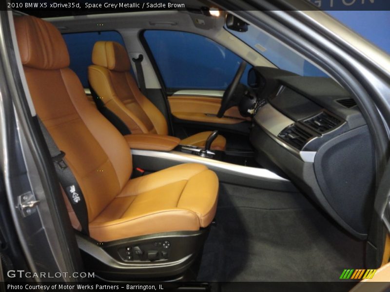 Space Grey Metallic / Saddle Brown 2010 BMW X5 xDrive35d