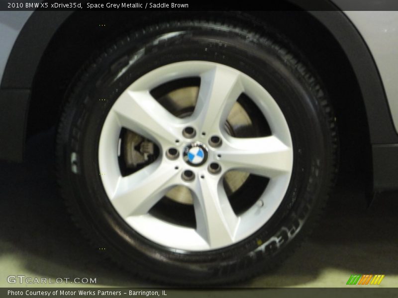 Space Grey Metallic / Saddle Brown 2010 BMW X5 xDrive35d