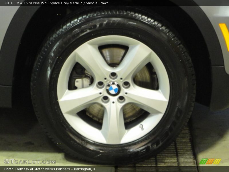 Space Grey Metallic / Saddle Brown 2010 BMW X5 xDrive35d