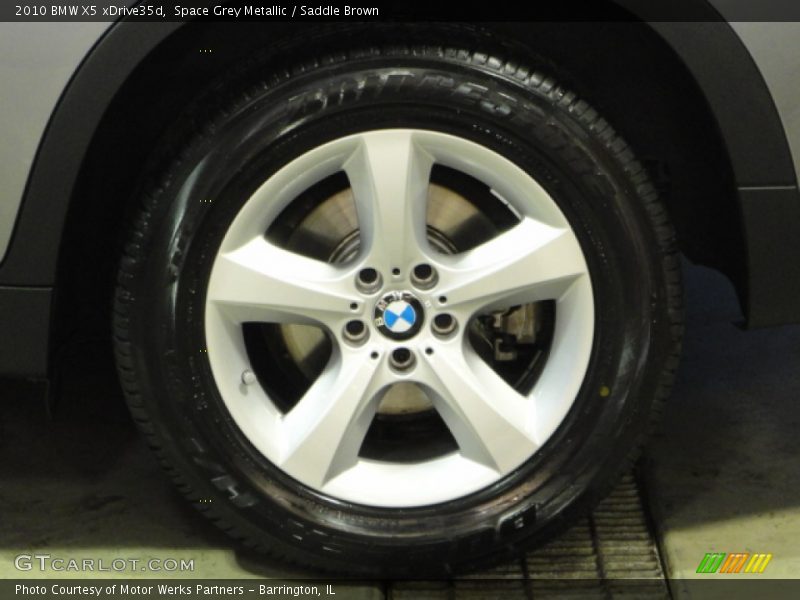Space Grey Metallic / Saddle Brown 2010 BMW X5 xDrive35d