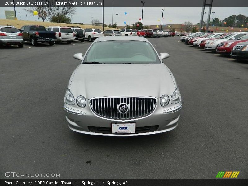 Platinum Metallic / Titanium 2008 Buick LaCrosse CX
