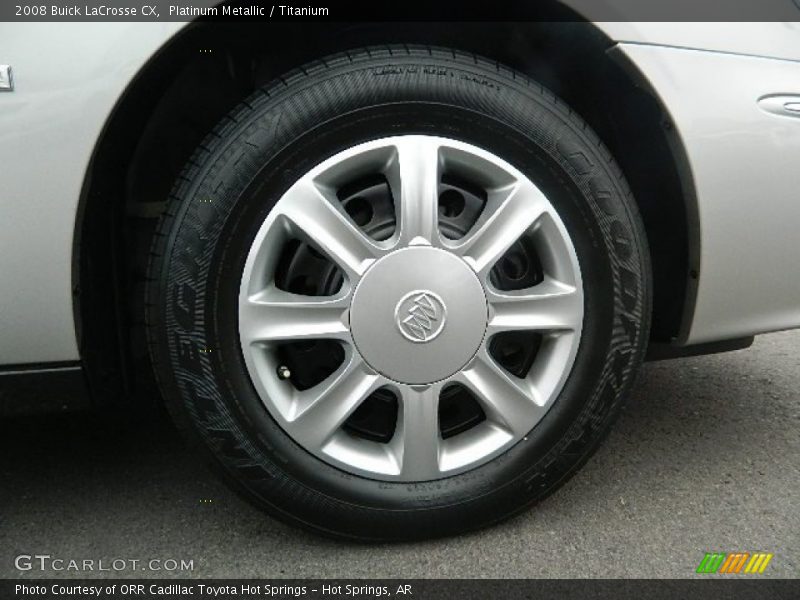 Platinum Metallic / Titanium 2008 Buick LaCrosse CX