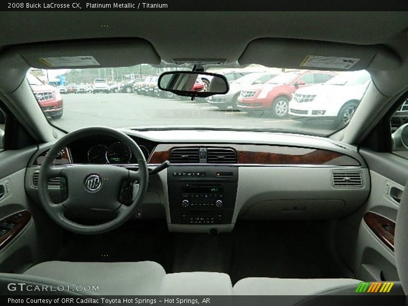 Platinum Metallic / Titanium 2008 Buick LaCrosse CX