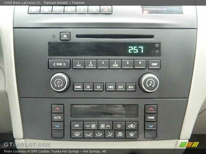 Platinum Metallic / Titanium 2008 Buick LaCrosse CX