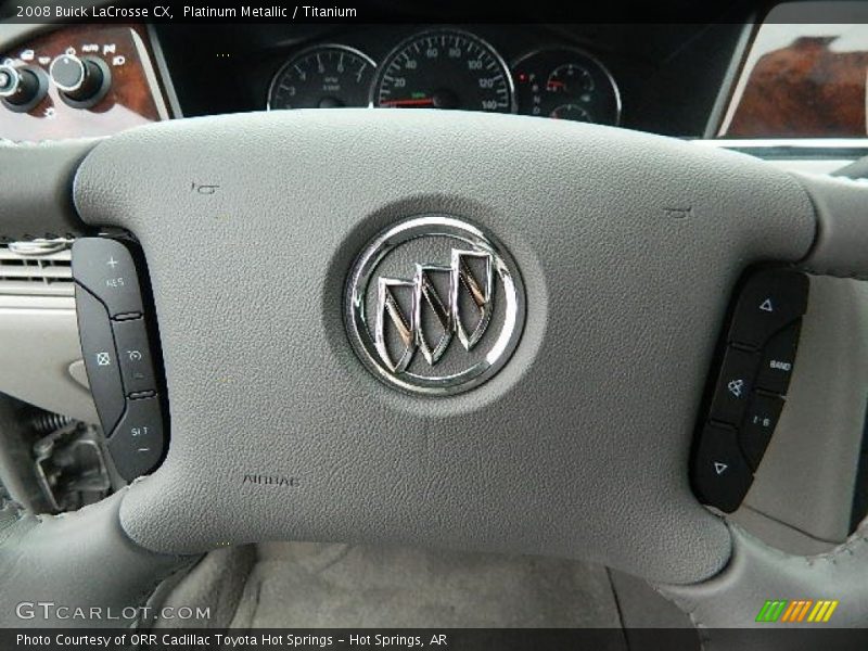 Platinum Metallic / Titanium 2008 Buick LaCrosse CX
