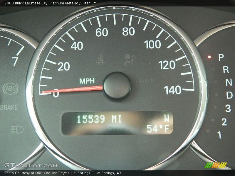 Platinum Metallic / Titanium 2008 Buick LaCrosse CX
