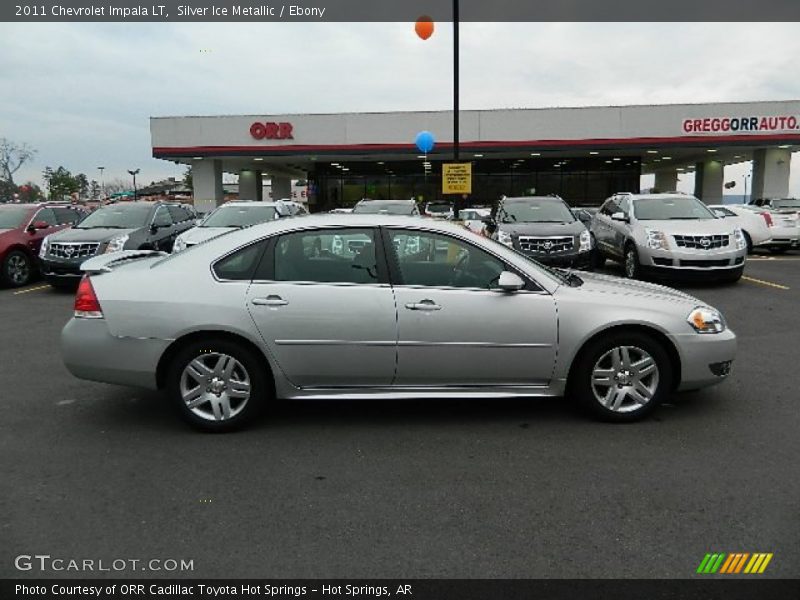 Silver Ice Metallic / Ebony 2011 Chevrolet Impala LT
