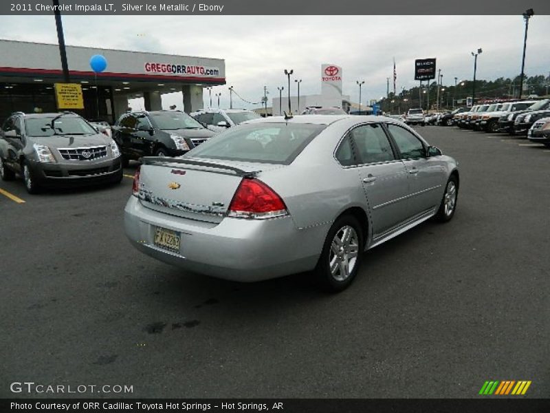Silver Ice Metallic / Ebony 2011 Chevrolet Impala LT