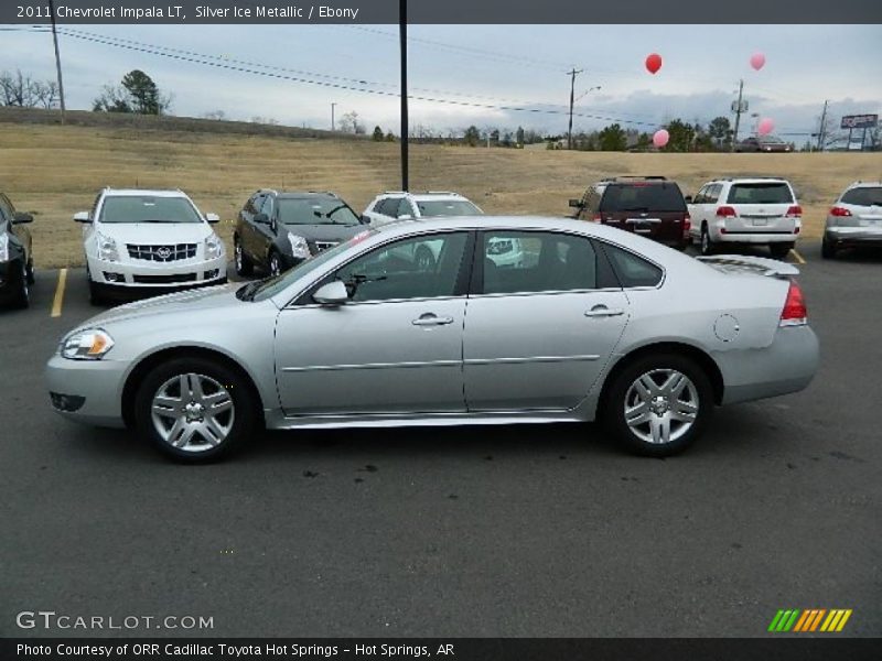 Silver Ice Metallic / Ebony 2011 Chevrolet Impala LT