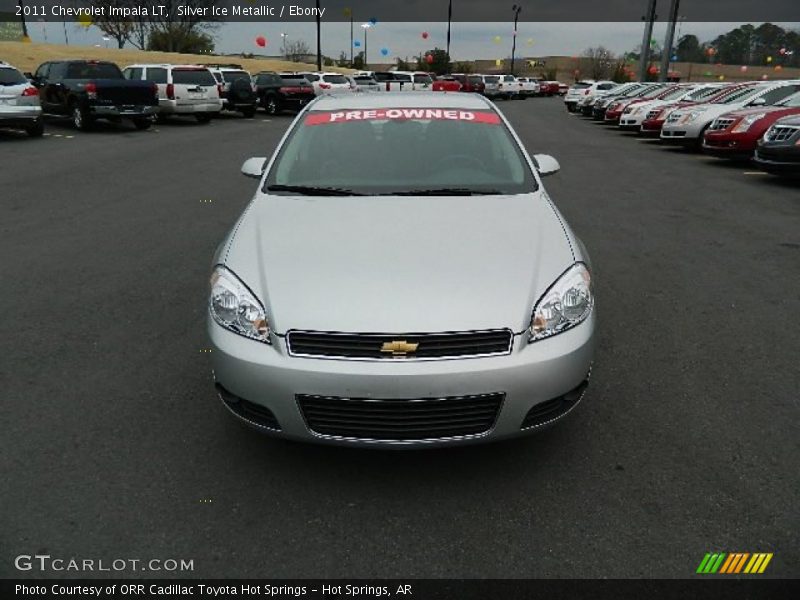 Silver Ice Metallic / Ebony 2011 Chevrolet Impala LT