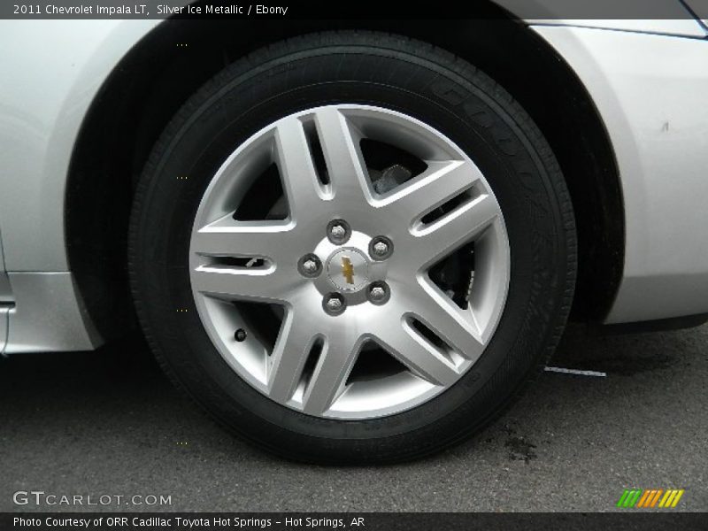 Silver Ice Metallic / Ebony 2011 Chevrolet Impala LT