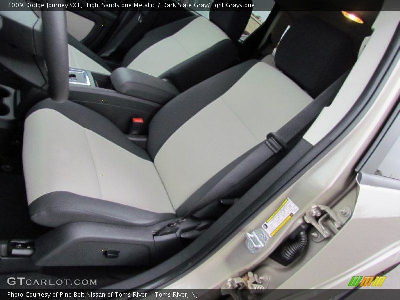 Light Sandstone Metallic / Dark Slate Gray/Light Graystone 2009 Dodge Journey SXT