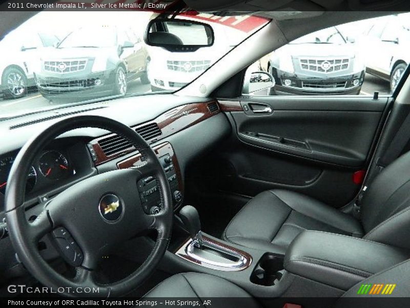 Silver Ice Metallic / Ebony 2011 Chevrolet Impala LT