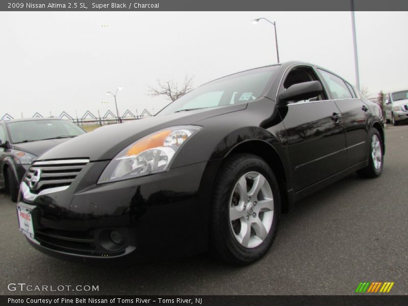 Super Black / Charcoal 2009 Nissan Altima 2.5 SL