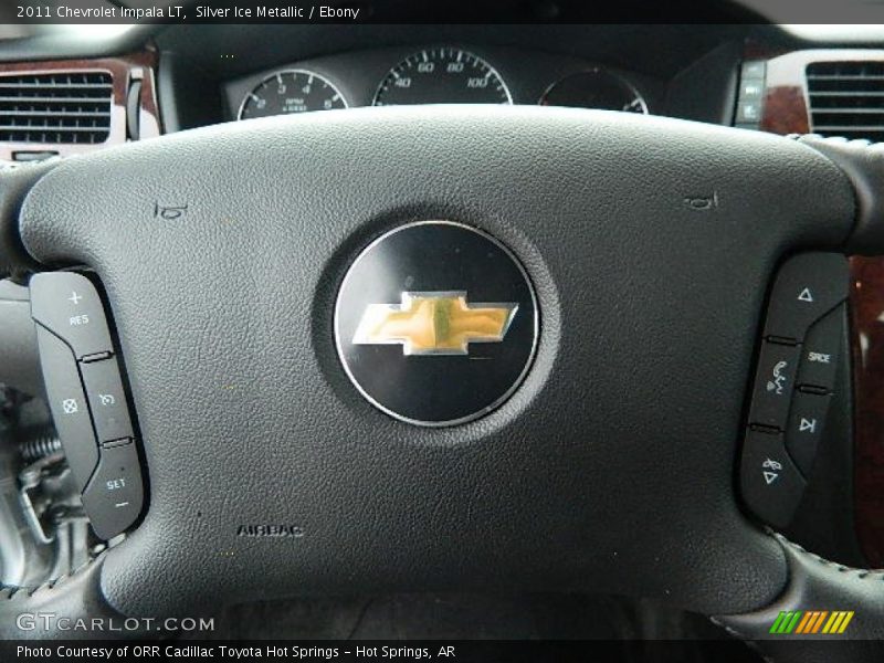 Silver Ice Metallic / Ebony 2011 Chevrolet Impala LT