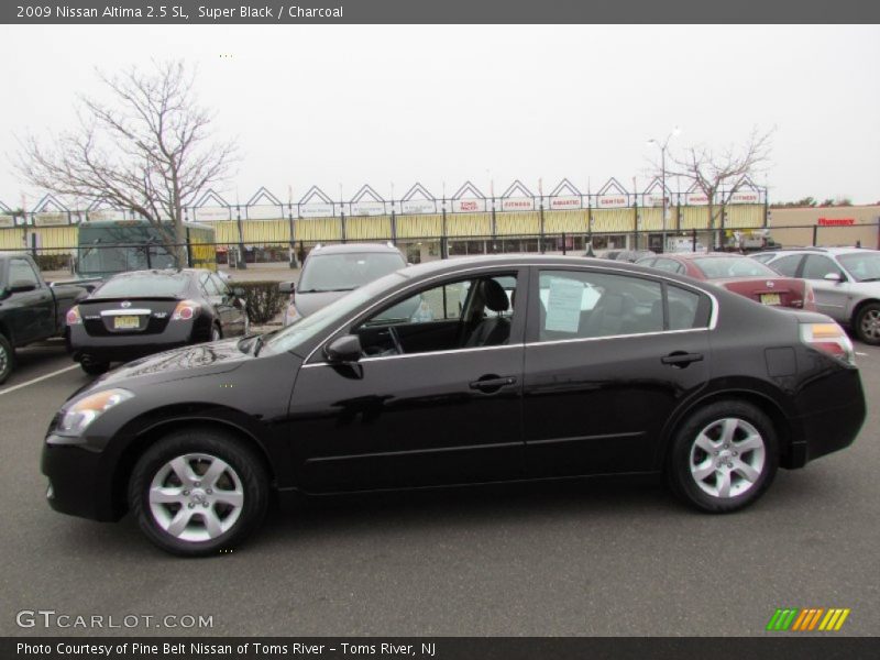 Super Black / Charcoal 2009 Nissan Altima 2.5 SL