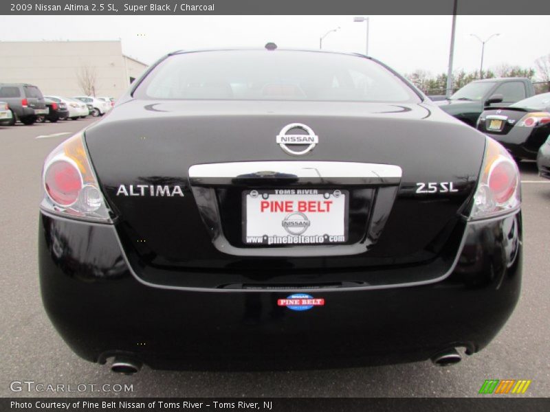 Super Black / Charcoal 2009 Nissan Altima 2.5 SL