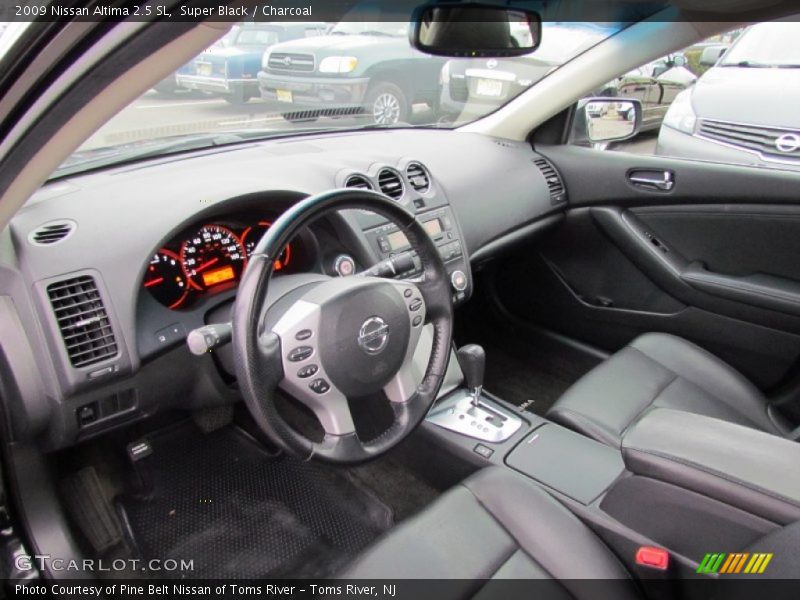 Super Black / Charcoal 2009 Nissan Altima 2.5 SL