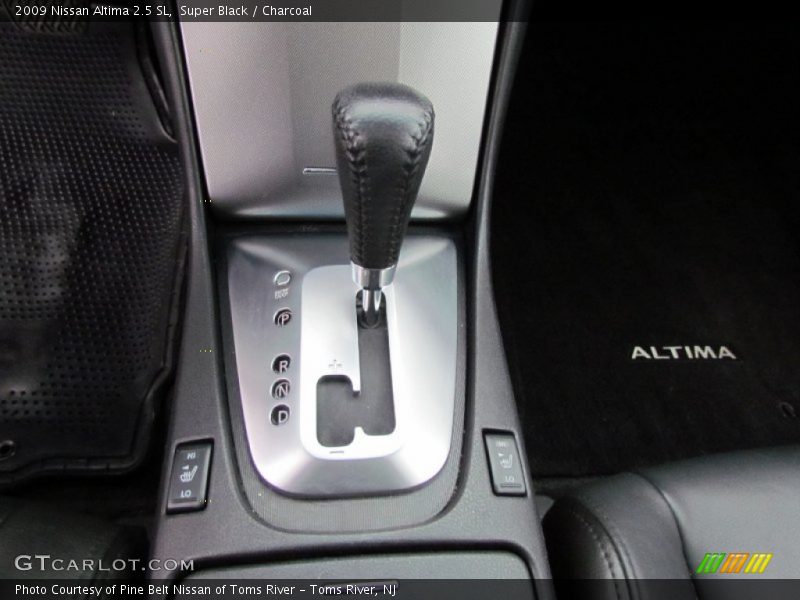 Super Black / Charcoal 2009 Nissan Altima 2.5 SL
