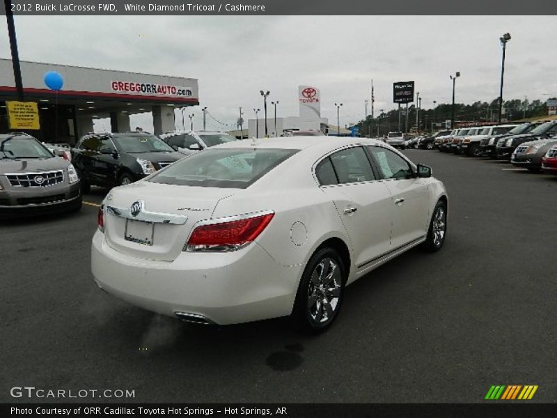 White Diamond Tricoat / Cashmere 2012 Buick LaCrosse FWD