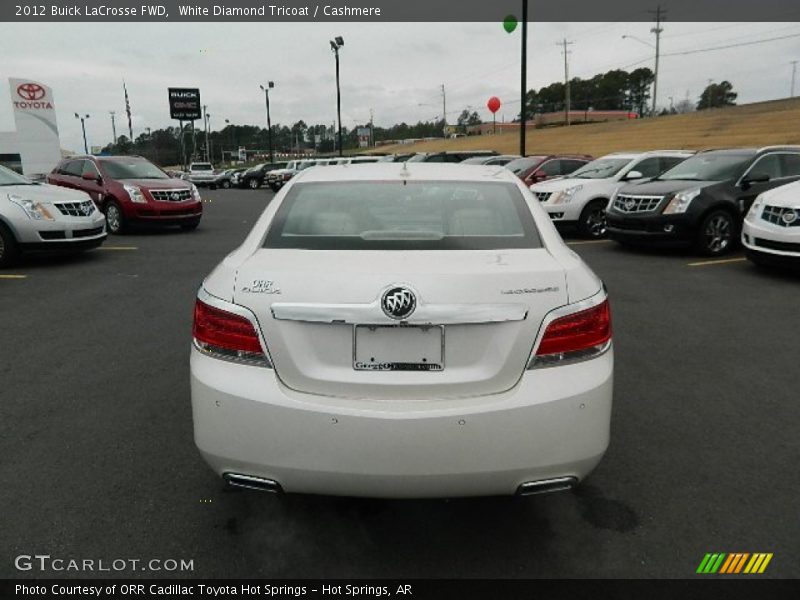 White Diamond Tricoat / Cashmere 2012 Buick LaCrosse FWD