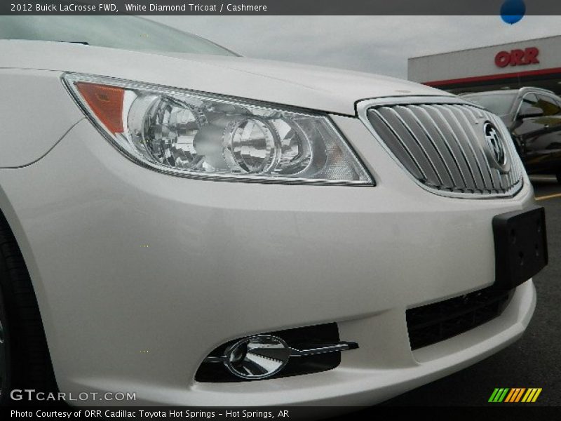 White Diamond Tricoat / Cashmere 2012 Buick LaCrosse FWD