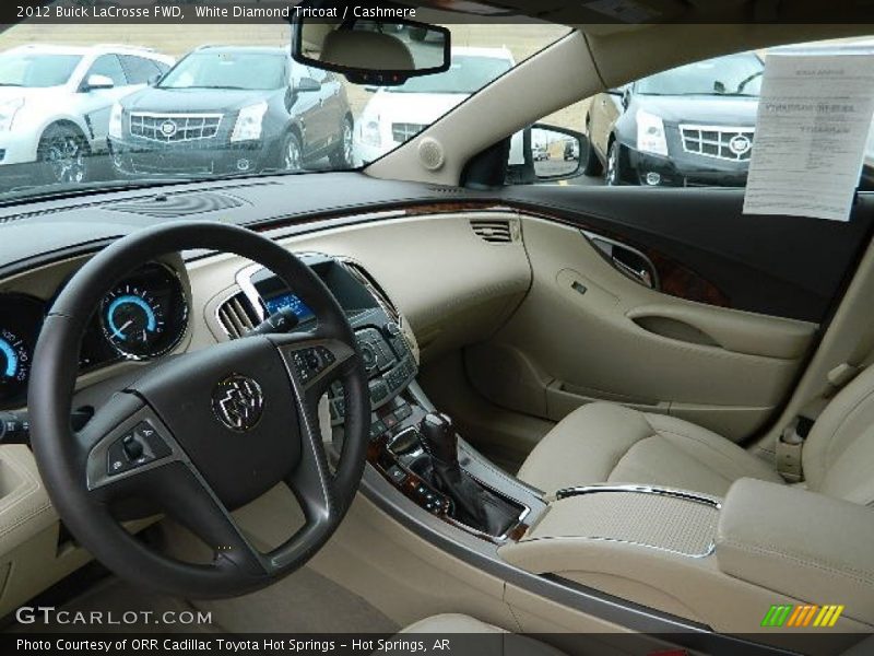 White Diamond Tricoat / Cashmere 2012 Buick LaCrosse FWD