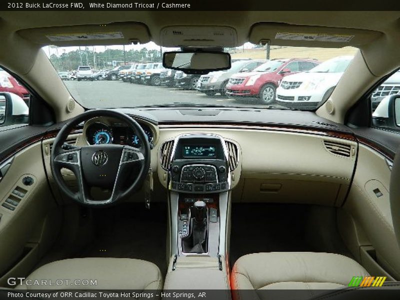 White Diamond Tricoat / Cashmere 2012 Buick LaCrosse FWD