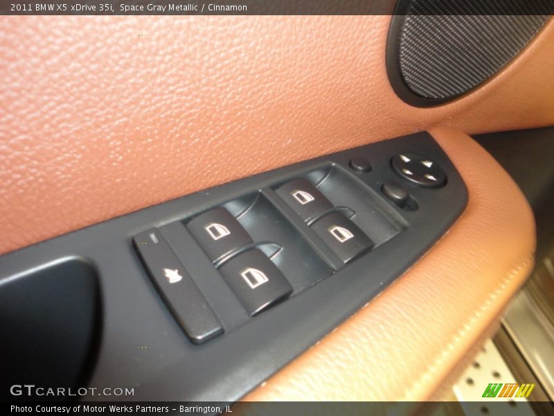 Space Gray Metallic / Cinnamon 2011 BMW X5 xDrive 35i