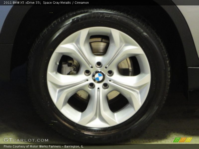 Space Gray Metallic / Cinnamon 2011 BMW X5 xDrive 35i