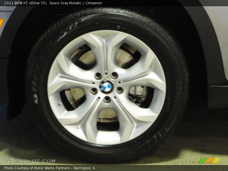 Space Gray Metallic / Cinnamon 2011 BMW X5 xDrive 35i