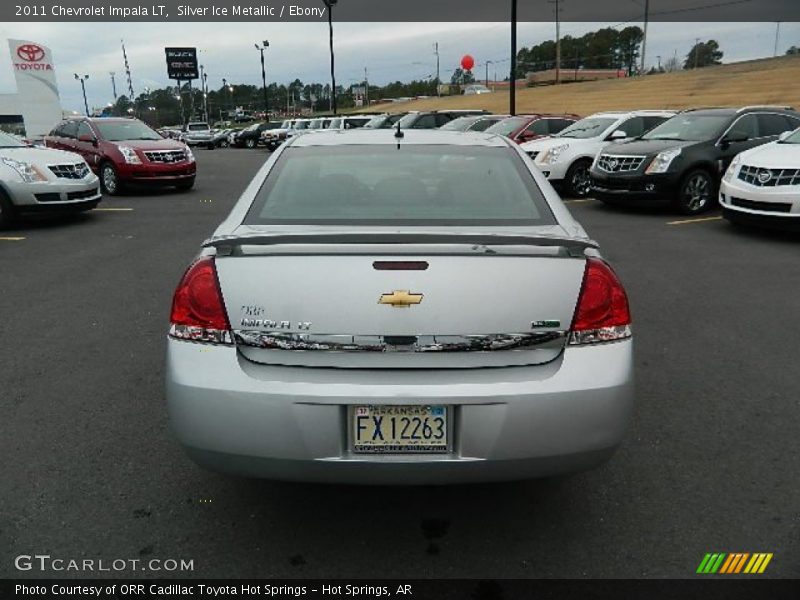 Silver Ice Metallic / Ebony 2011 Chevrolet Impala LT