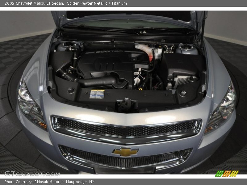 Golden Pewter Metallic / Titanium 2009 Chevrolet Malibu LT Sedan