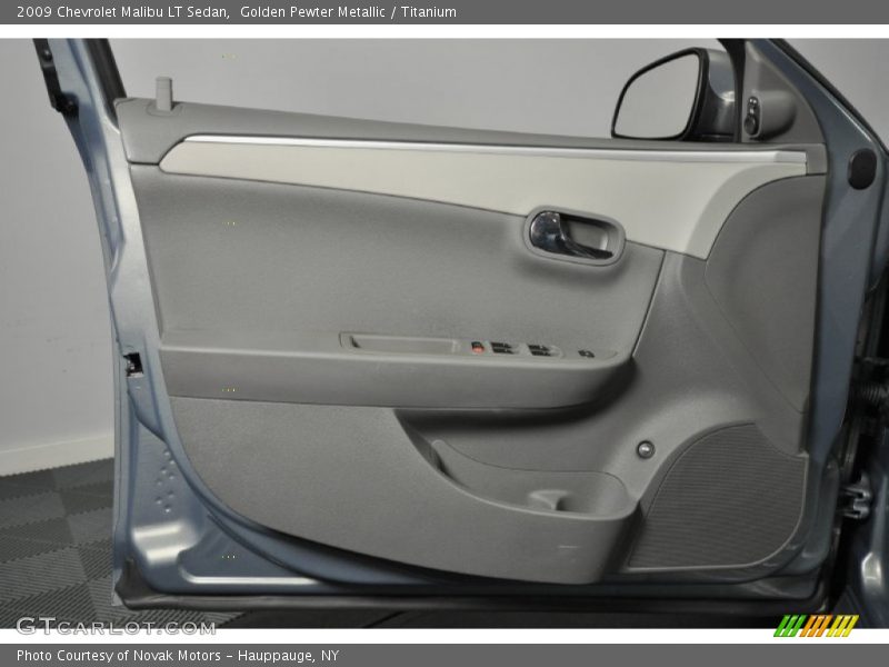 Golden Pewter Metallic / Titanium 2009 Chevrolet Malibu LT Sedan