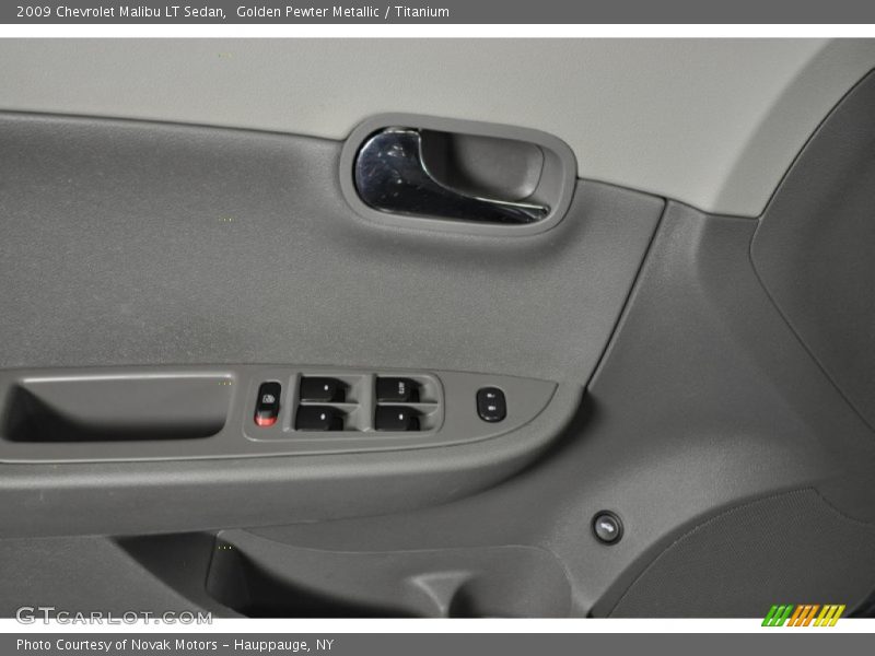 Golden Pewter Metallic / Titanium 2009 Chevrolet Malibu LT Sedan
