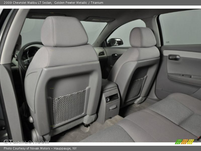 Golden Pewter Metallic / Titanium 2009 Chevrolet Malibu LT Sedan
