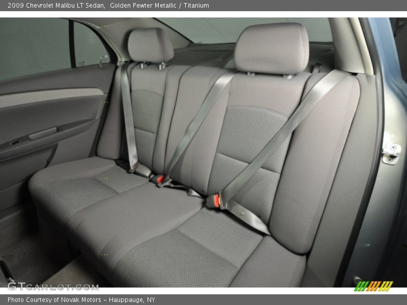 Golden Pewter Metallic / Titanium 2009 Chevrolet Malibu LT Sedan