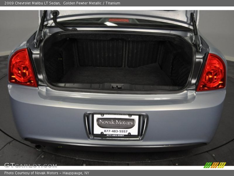 Golden Pewter Metallic / Titanium 2009 Chevrolet Malibu LT Sedan