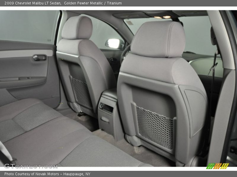 Golden Pewter Metallic / Titanium 2009 Chevrolet Malibu LT Sedan